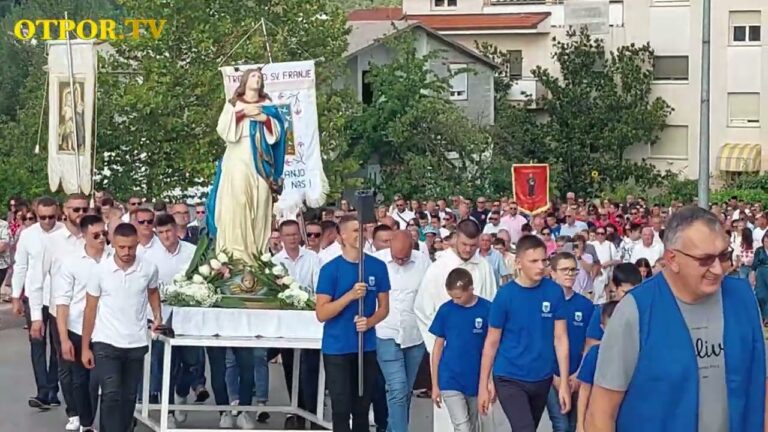 MZ Brig predvodi Uočnicu Velike Gospe u Širokom Brijegu 2023.