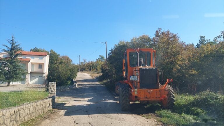 Započeli radovi na sanaciji prometnice od Cvrčkova potoka do Marušića kuća
