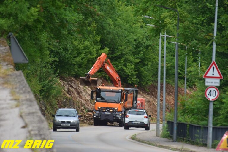 Započela sanacija brdašca uz prometnicu R-425 — korak bliže sigurnijoj cesti